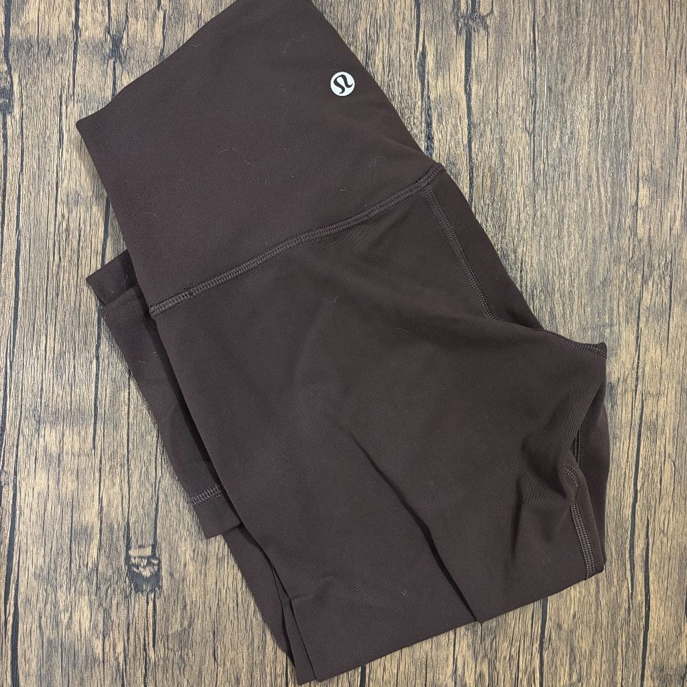 Lululemon Align High-Rise Pant 25" - Brown SZ. 4 - Like New!